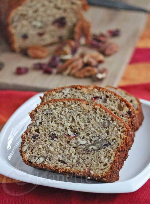 Healthy Quick Bread Recipes
 Whole Wheat Banana Pecan Cranberry Quick Bread Recipe