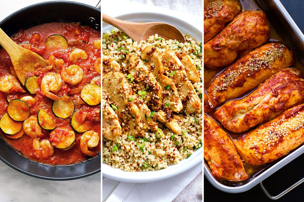 Best 20 Healthy Quick Dinners - Best Diet and Healthy Recipes Ever
