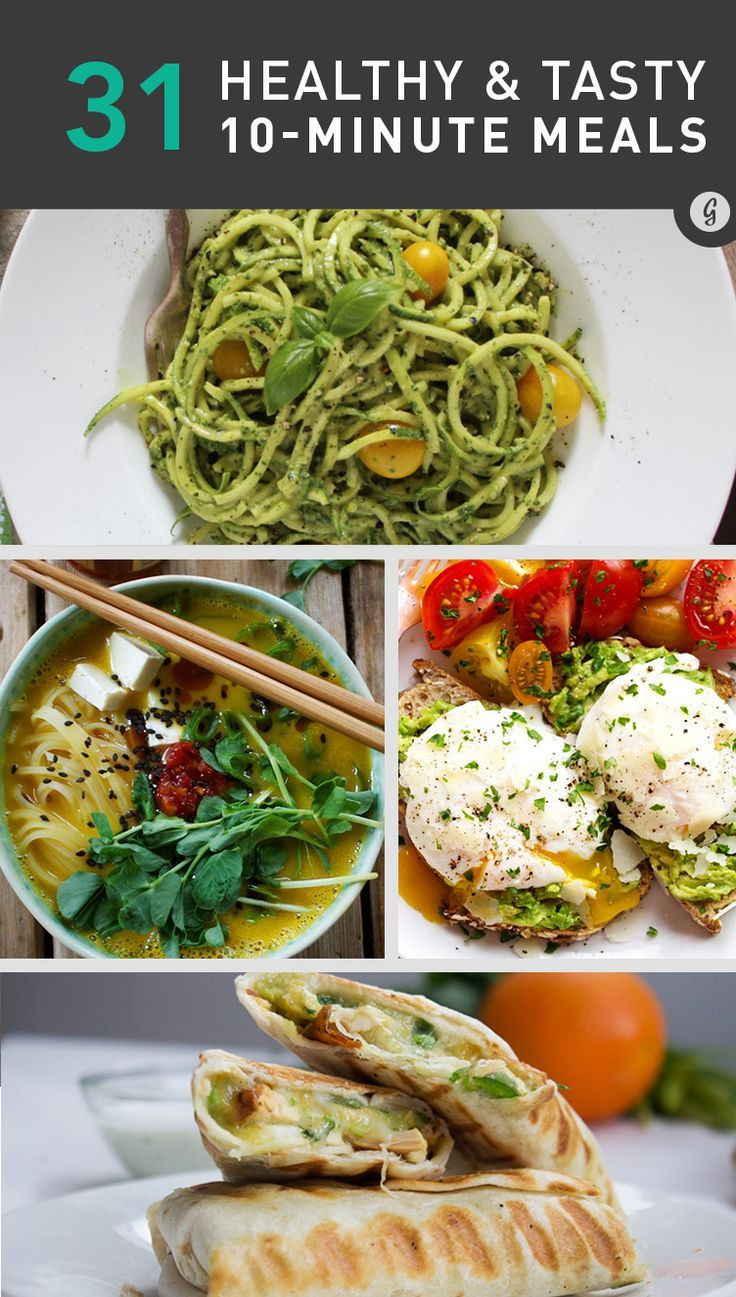 Healthy Quick Dinners
 The 25 best Quick healthy meals ideas on Pinterest