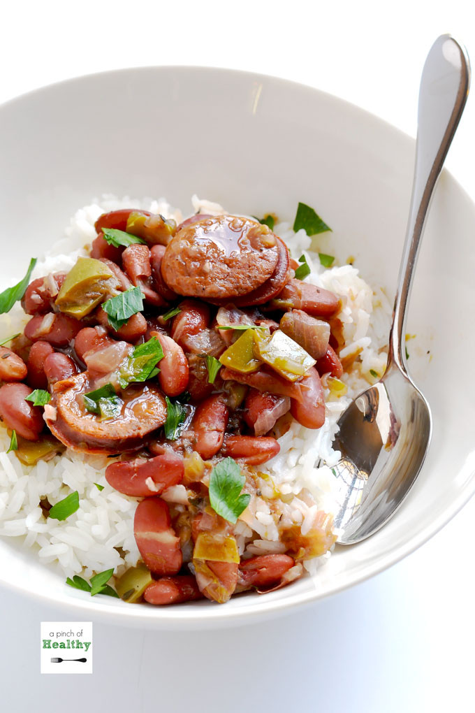 Healthy Red Beans And Rice
 Instant Pot Red Beans and Rice A Pinch of Healthy