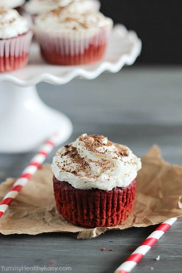 Healthy Red Velvet Cupcakes
 Healthier Red Velvet Beet Cupcakes Yummy Healthy Easy