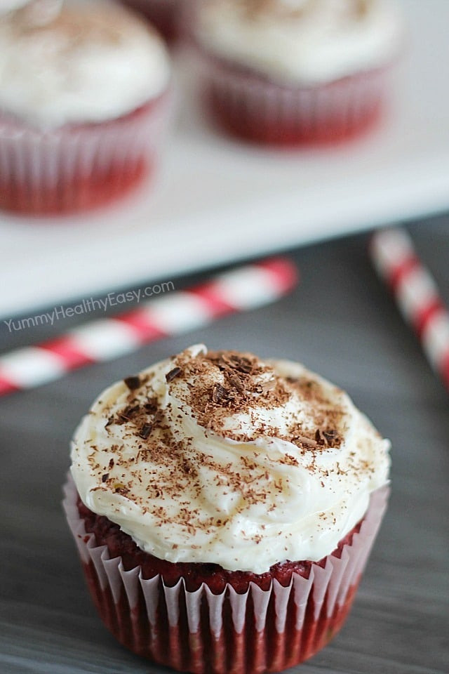 Healthy Red Velvet Cupcakes
 Healthier Red Velvet Beet Cupcakes Yummy Healthy Easy