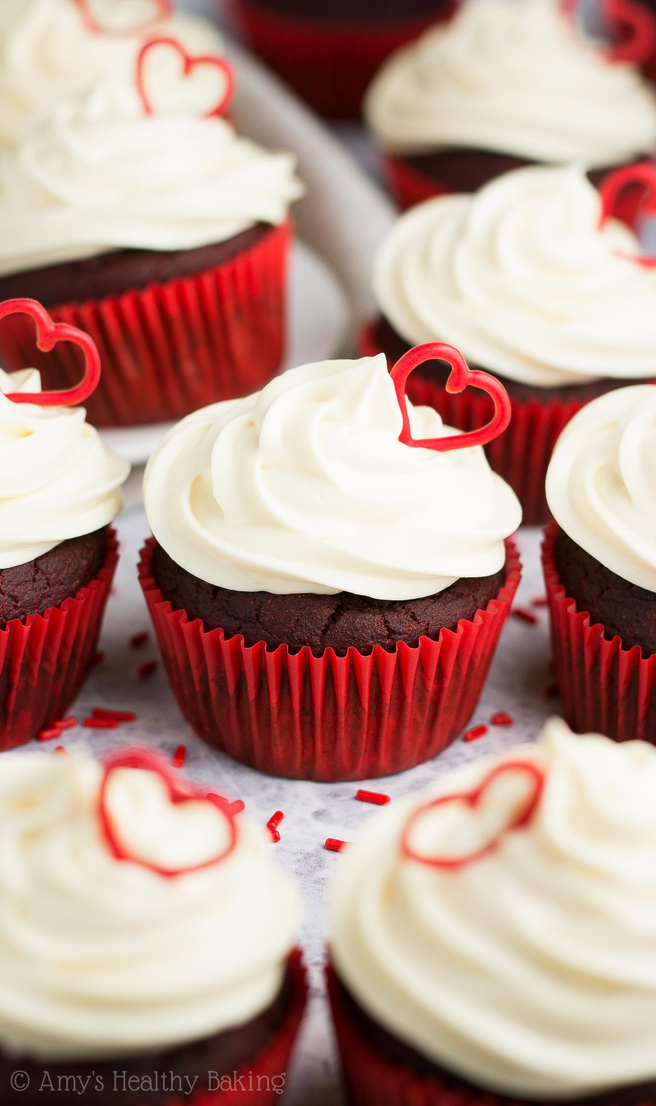 Healthy Red Velvet Cupcakes
 The Ultimate Healthy Red Velvet Cupcakes