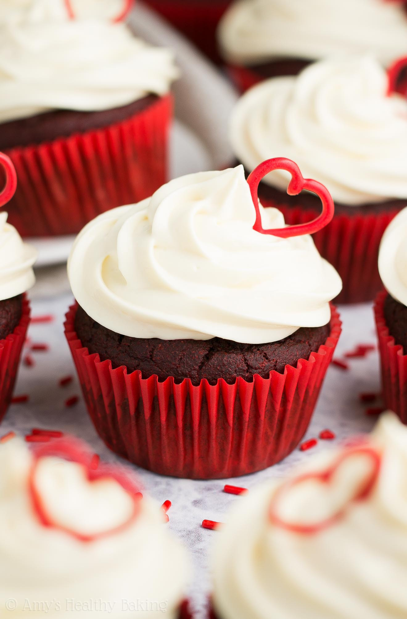 Healthy Red Velvet Cupcakes
 The Ultimate Healthy Red Velvet Cupcakes