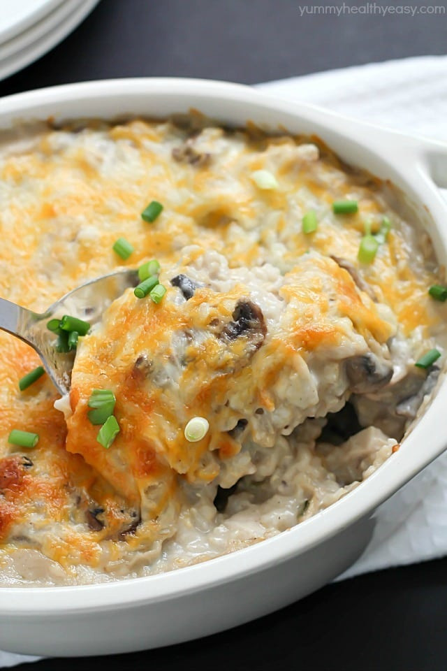 Healthy Rice Casserole
 Skinny Chicken and Rice Casserole Yummy Healthy Easy