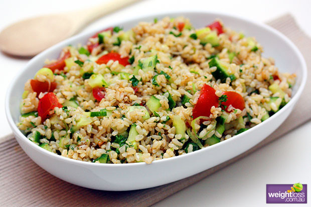 Healthy Rice Recipes For Weight Loss
 Brown Rice Salad