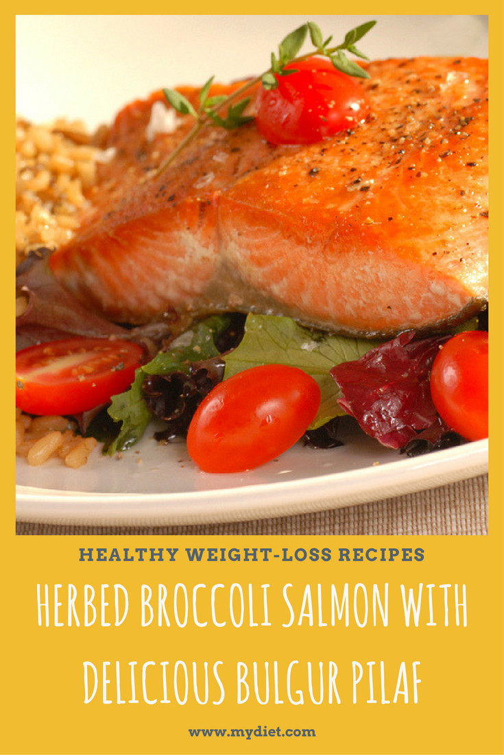 Healthy Salmon Recipes For Weight Loss
 Healthy Weight Loss Recipes Herbed Broccoli Salmon With
