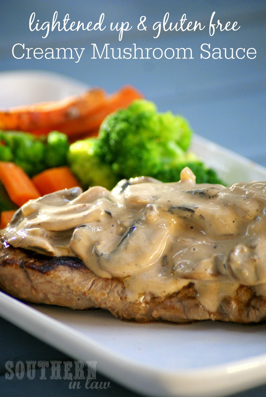 Healthy Sauces For Chicken
 Southern In Law Recipe Lightened Up Creamy Mushroom