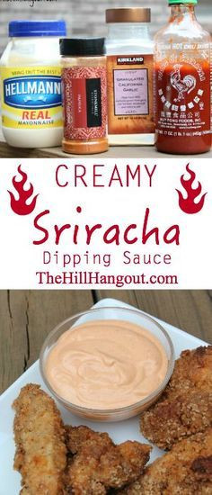 Healthy Sauces For Chicken
 Creamy Sriracha Dipping Sauce Recipe