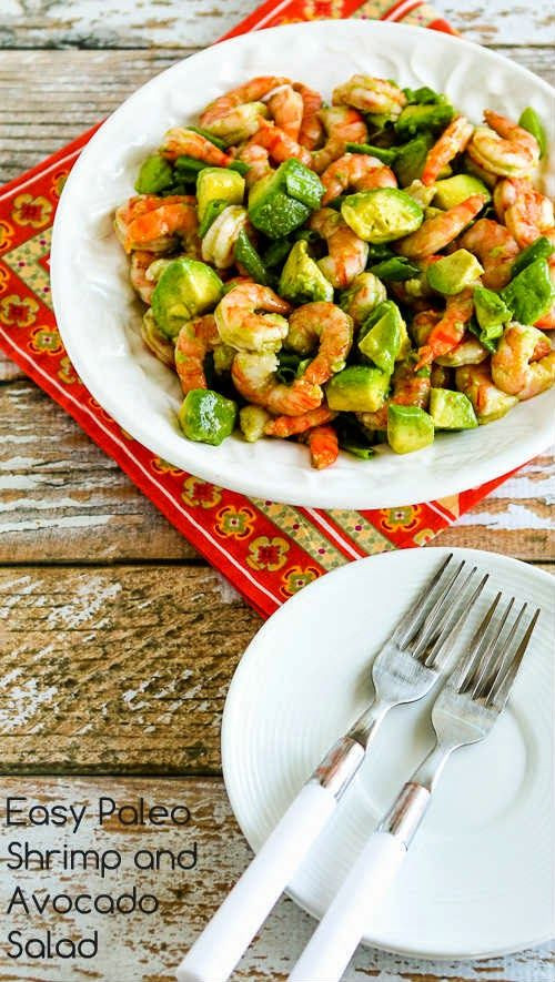 Healthy Shrimp Recipes Low Carb
 Easy Paleo Shrimp and Avocado Salad