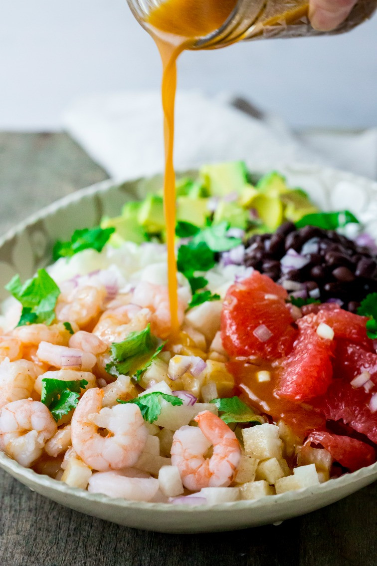 Healthy Shrimp Salad
 mexican jicama shrimp salad Healthy Seasonal Recipes