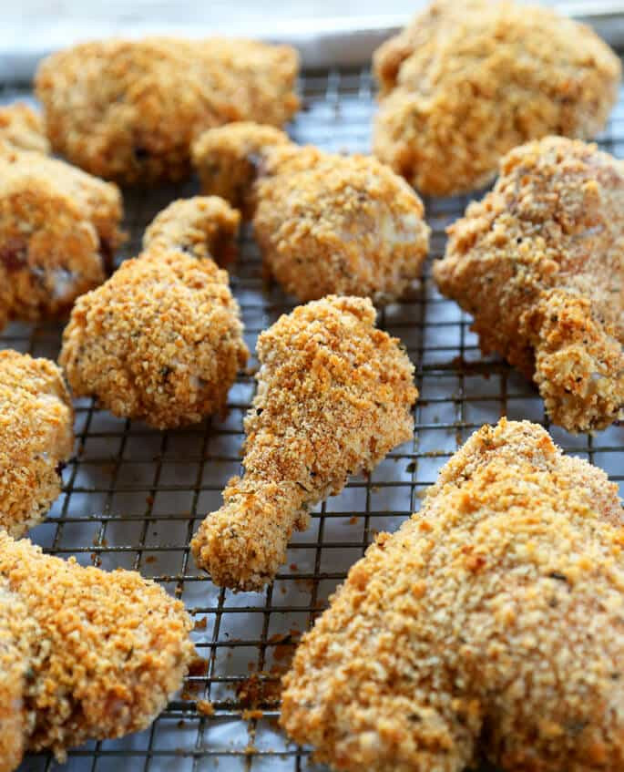 Healthy Sides For Fried Chicken
 Healthy Gluten Free Baked "Fried" Chicken ⋆ Great gluten
