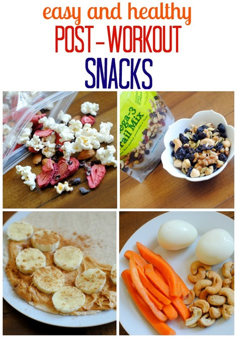 Healthy Snacks After Workout
 Easy and Healthy Post Workout Snacks Peanut Butter Fingers