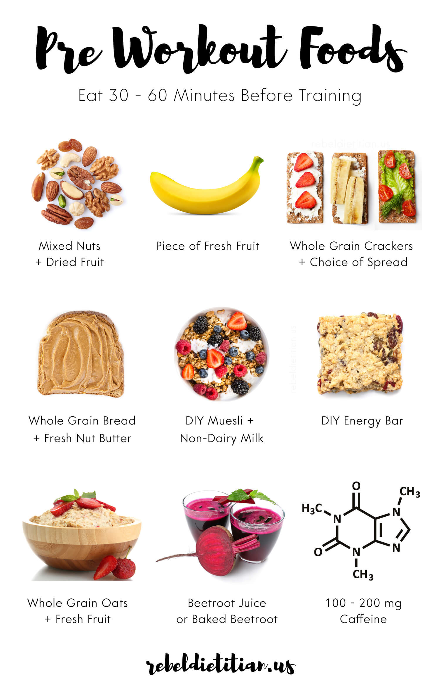 Healthy Snacks After Workout
 Pre Workout Foods