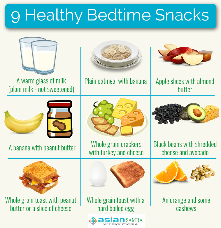 Healthy Snacks Before Bed
 9 Healthy Bedtime Snacks AsianSamra Delhi Health