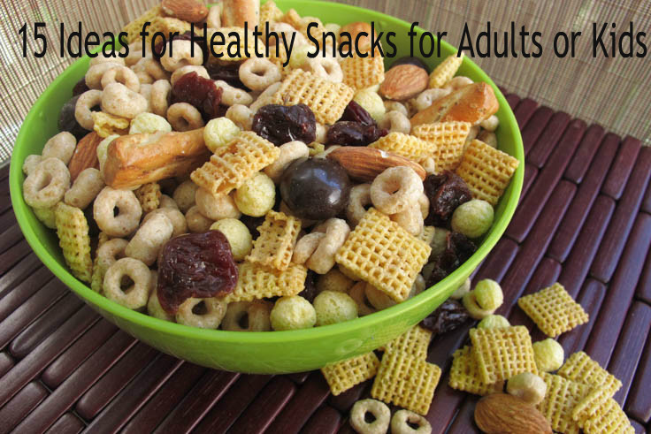 Healthy Snacks For Adults
 ideas for healthy snacks for adults or kids
