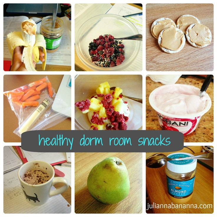 Healthy Snacks For College
 25 best ideas about Dorm room snacks on Pinterest