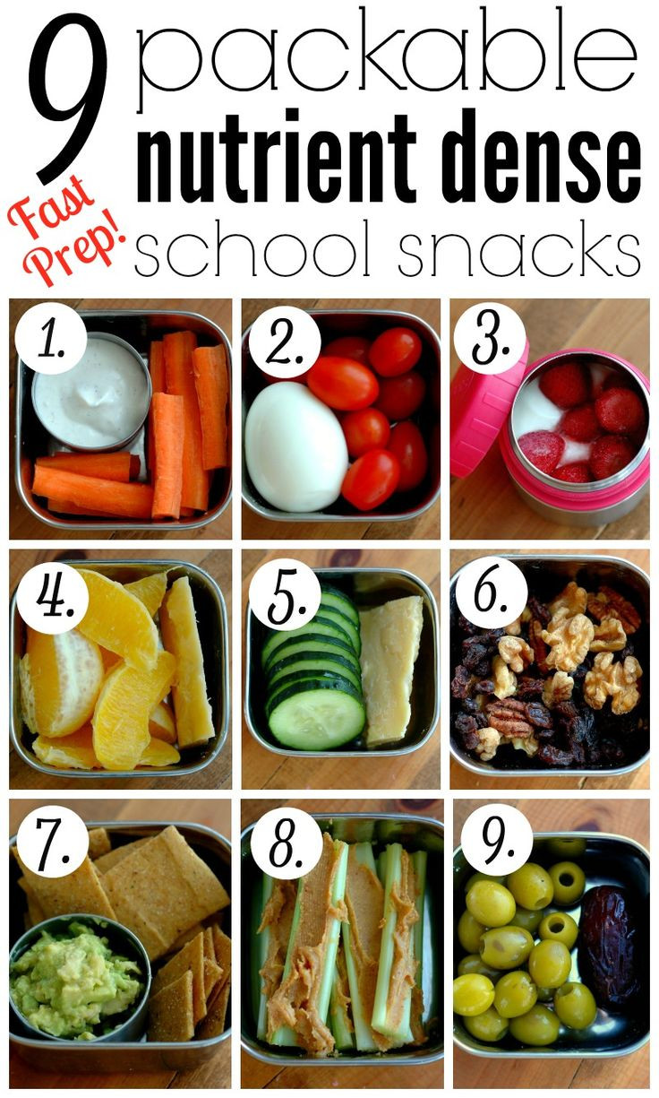 Healthy Snacks For School
 Best 25 School snacks ideas on Pinterest