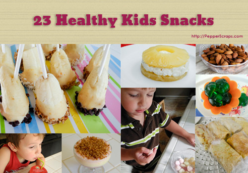 Healthy Snacks For Toddlers And Preschoolers
 23 Healthy Kid Snacks – Pepper Scraps