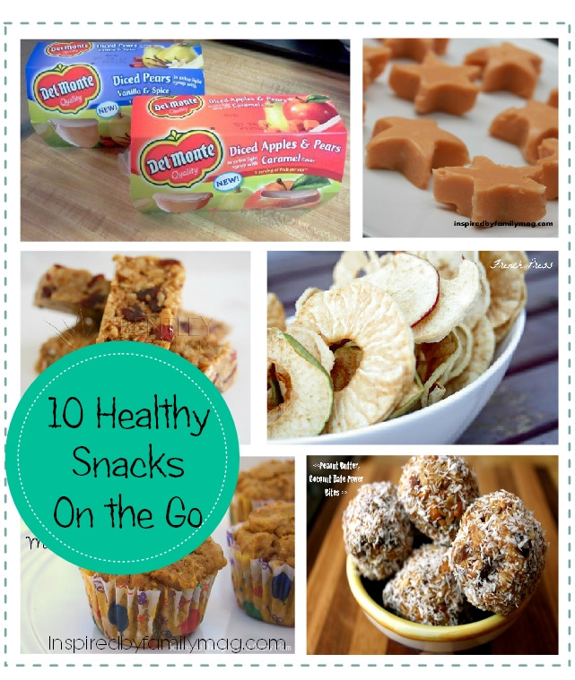 Healthy Snacks For Toddlers On The Go
 10 Healthy Snacks on the Go Kids Love Inspired by Family