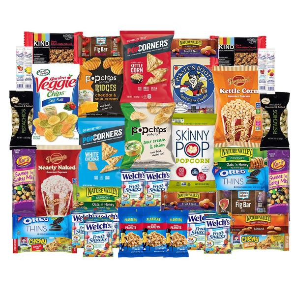 Healthy Snacks From Walmart
 NEW Healthy Snacks Assortment Care Package 40 Count