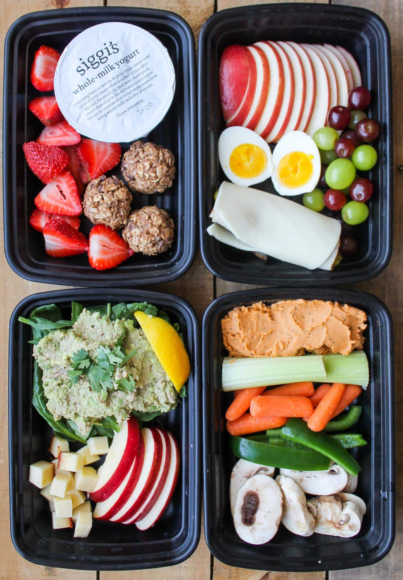 Healthy Snacks Pinterest
 4 Healthy Snack Box Ideas Smile Sandwich