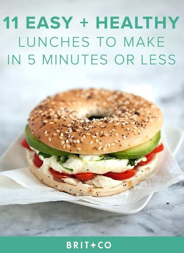 Healthy Snacks To Make At Home
 Food To Make At Home For Lunch Healthy Lunch Recipes Food