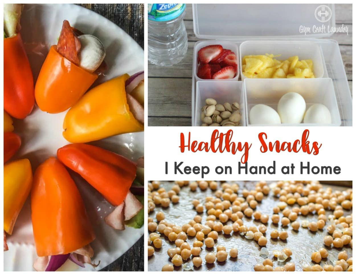 Healthy Snacks To Make At Home
 Healthy Snacks to Keep Around the House Gym Craft Laundry
