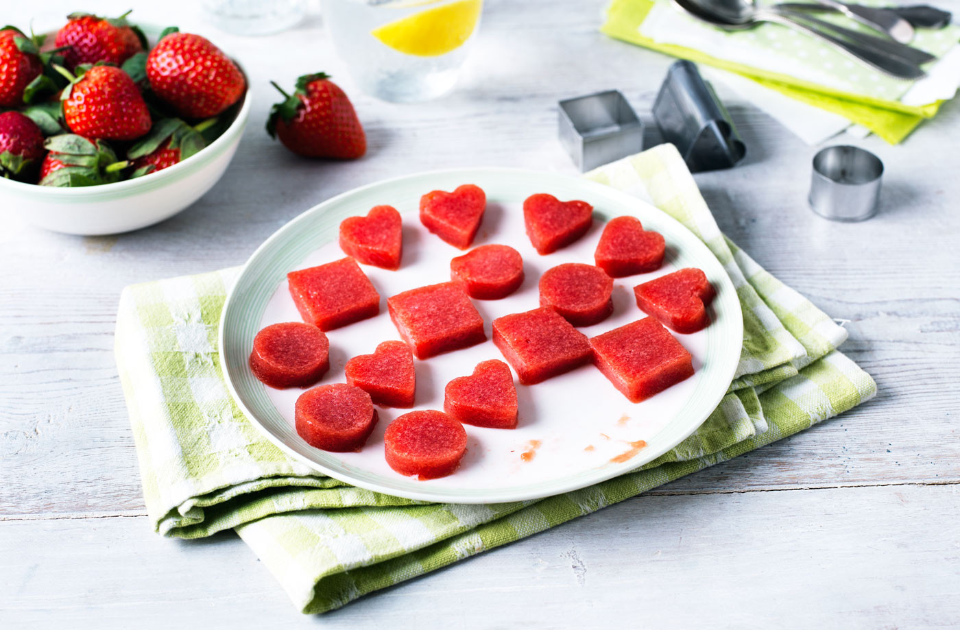 Healthy Strawberry Snacks
 Strawberry Gummy Snacks Recipe Snack Ideas