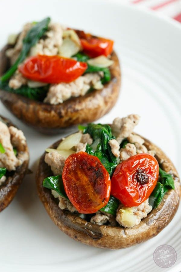 Healthy Stuffed Portobello Mushroom Recipes
 1000 ideas about Healthy Stuffed Mushrooms on Pinterest