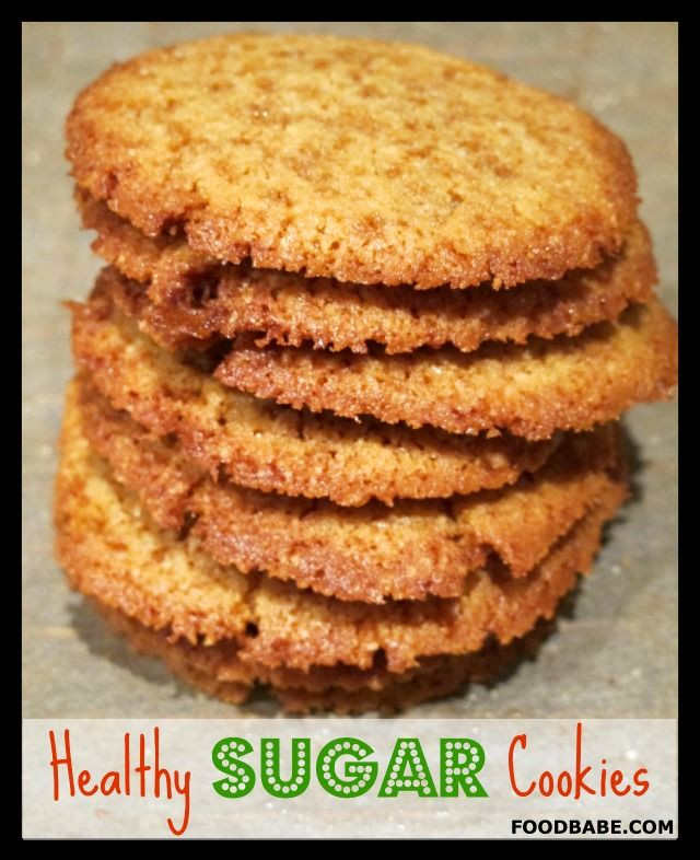 Healthy Sugar Cookies
 657 best images about My new journey