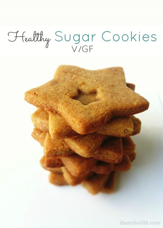 Healthy Sugar Cookies
 17 Best images about Ve arian on Pinterest