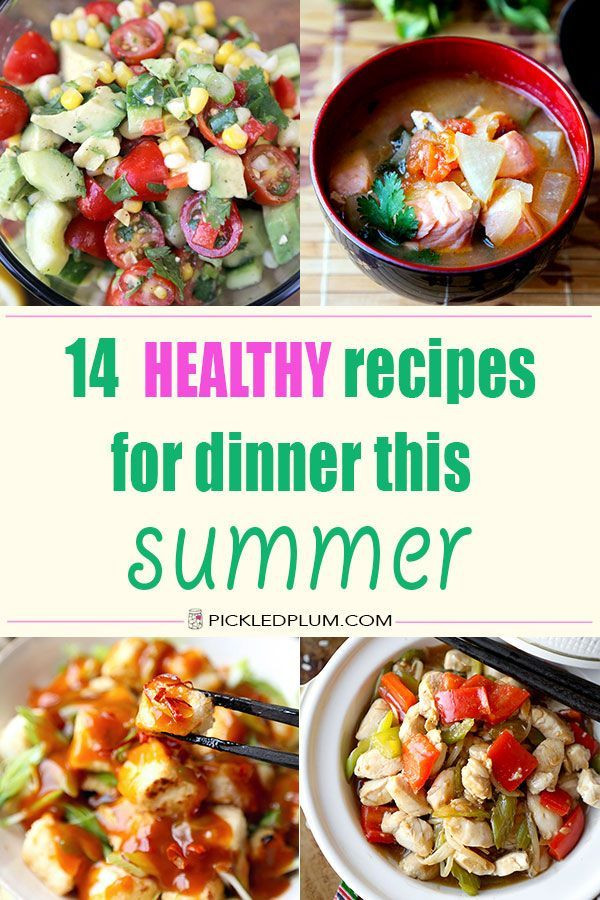 Healthy Summer Recipes For Dinner
 246 best Summer Food images on Pinterest