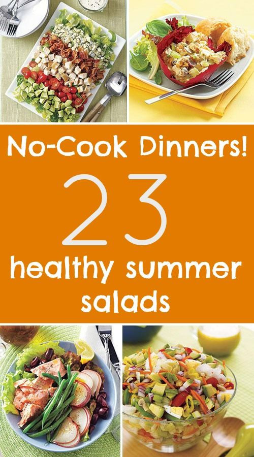 Healthy Summer Recipes For Dinner
 17 Best images about No Bake Recipes on Pinterest