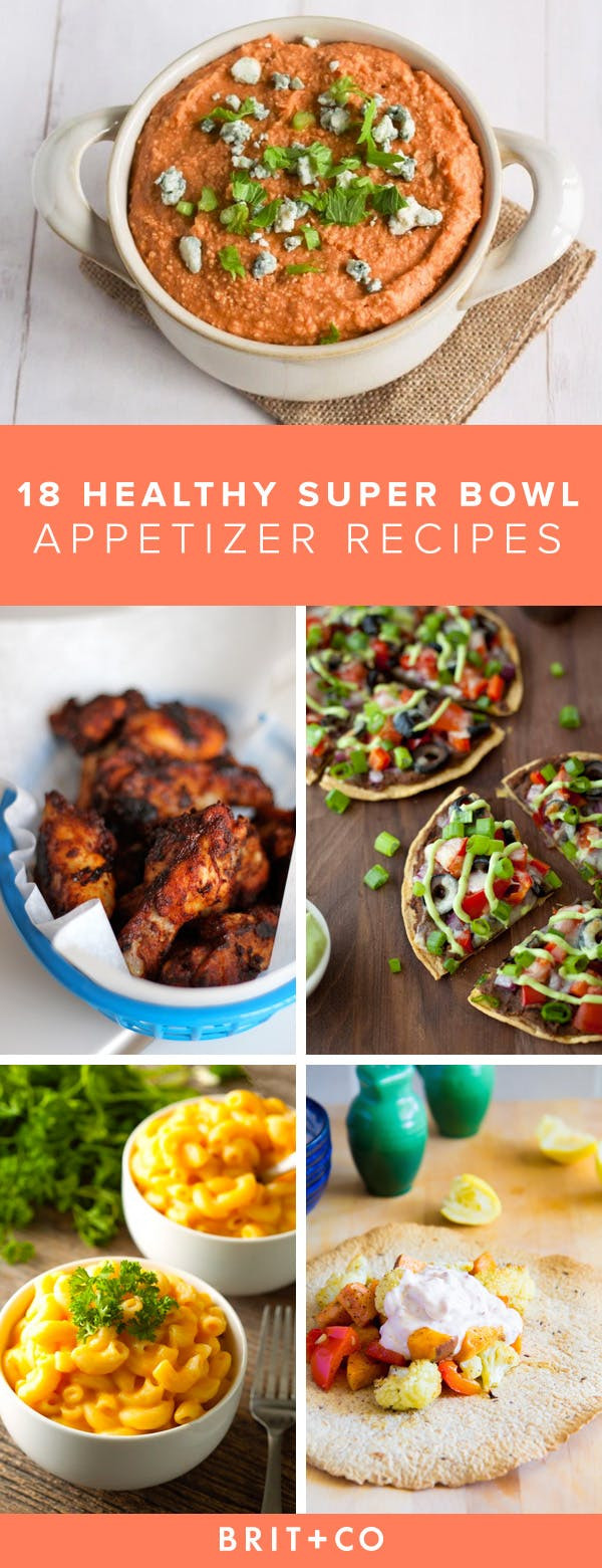 Healthy Super Bowl Appetizers
 18 Waistline Friendly Super Bowl Snacks