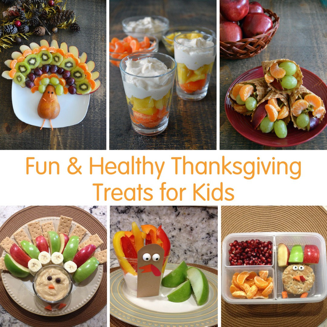 Healthy Thanksgiving Snacks
 Fun & Healthy Thanksgiving Treats for Kids square
