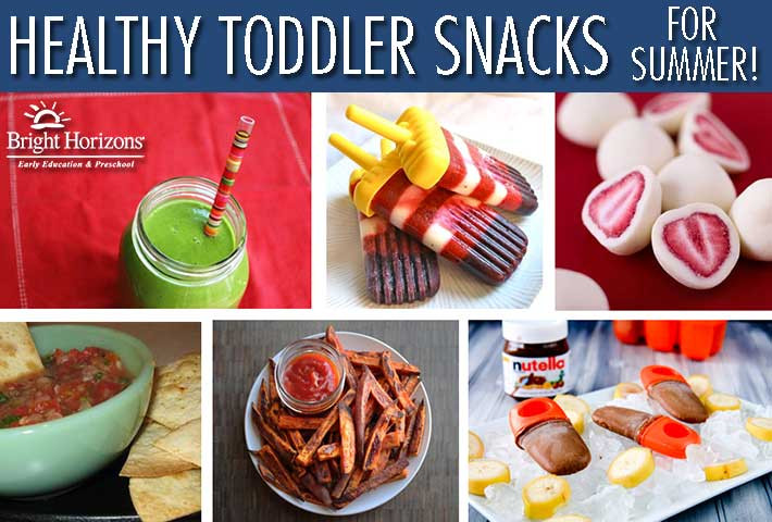 Healthy To Go Snacks
 Healthy Toddler Snacks for Summer
