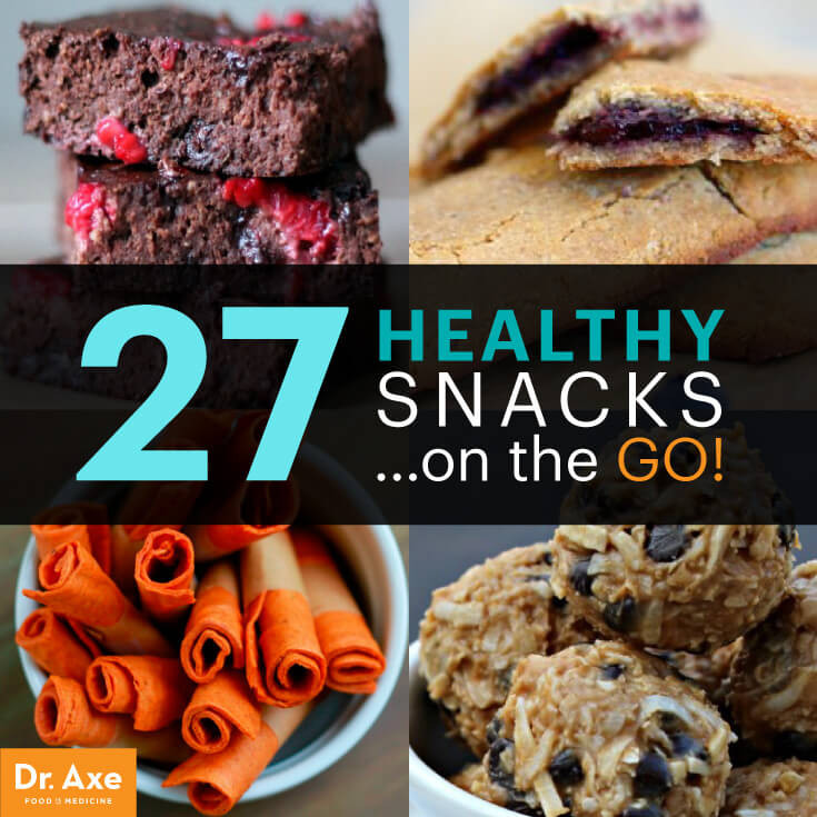 Healthy To Go Snacks
 27 Healthy Snacks on the Go