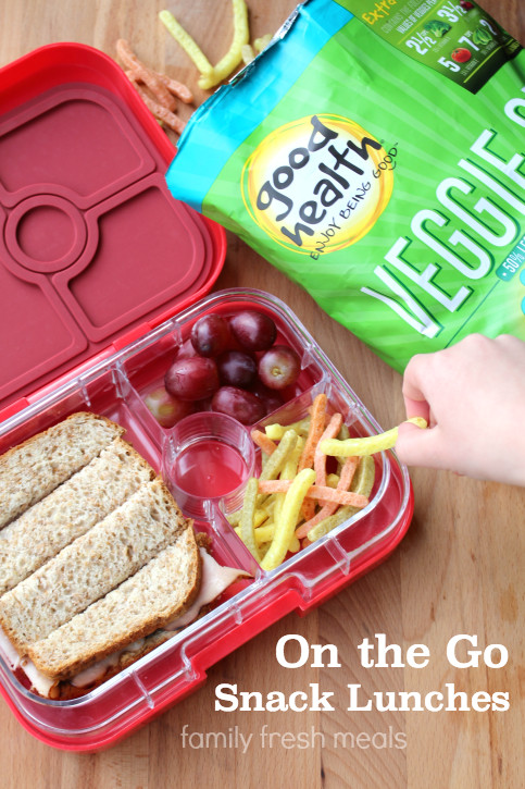 Healthy To Go Snacks
 the Go Snack Lunch Ideas Family Fresh Meals
