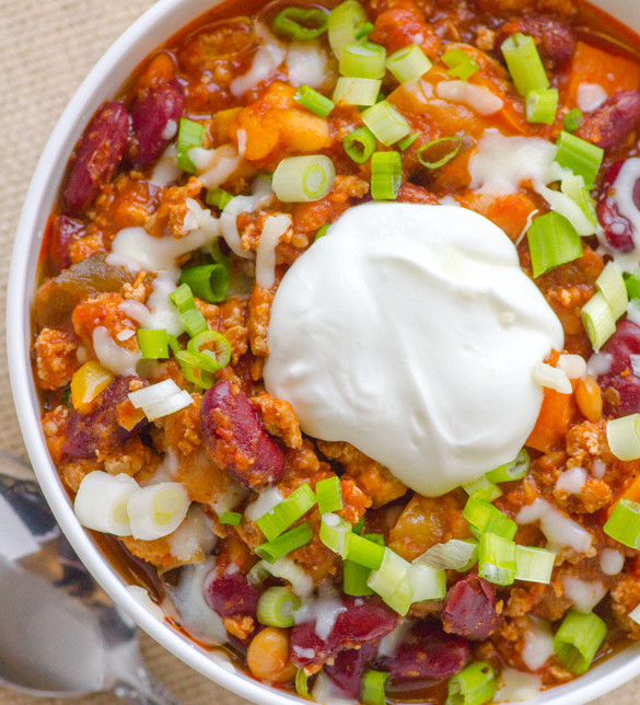 Healthy Turkey Chili Recipe Crock Pot
 Cooking Pinterest Healthy Crock Pot Turkey Chili Recipe