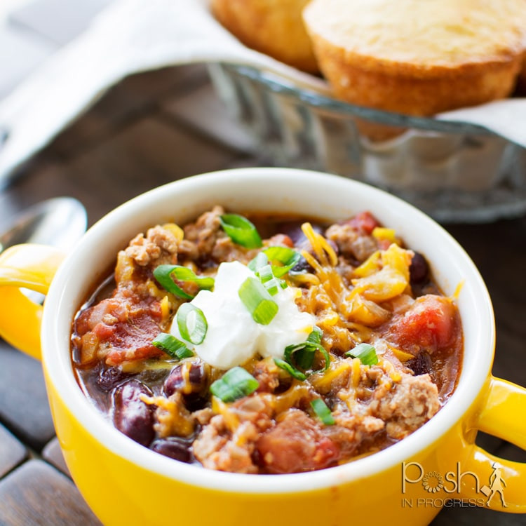 Healthy Turkey Chili Recipe Crock Pot
 The Best Healthy Crock Pot Turkey Chili