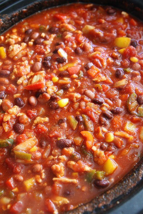 Healthy Turkey Chili Recipe Crock Pot
 Slow Cooker Turkey Chili Healthy 