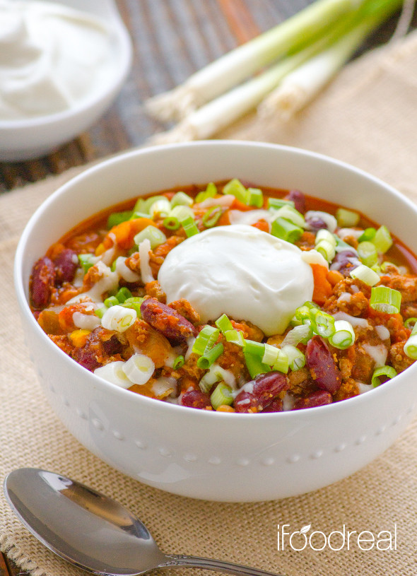 Healthy Turkey Chili Recipe Crock Pot
 Top 10 Turkey Chili Recipes RecipePorn