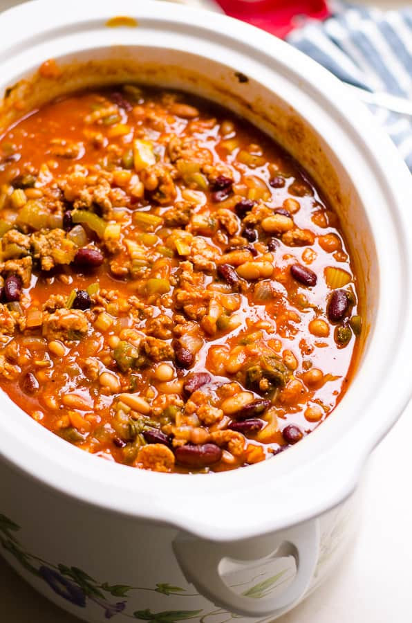 Healthy Turkey Chili Recipe Crock Pot
 Healthy Chili Recipe iFOODreal Healthy Family Recipes