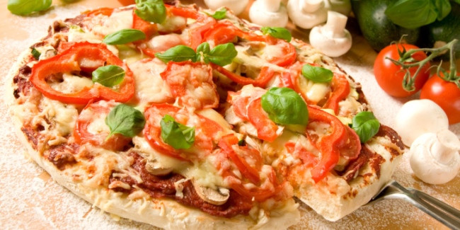 Healthy Veggie Pizza
 Healthy Roasted Ve able Pizza Recipe