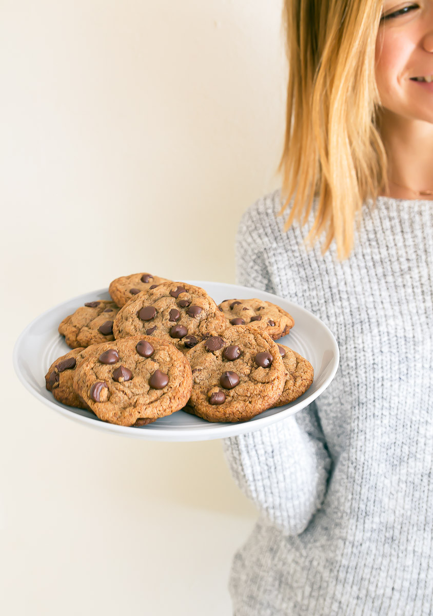 Healthy Whole Wheat Chocolate Chip Cookies
 Healthy Chocolate Chip Cookies