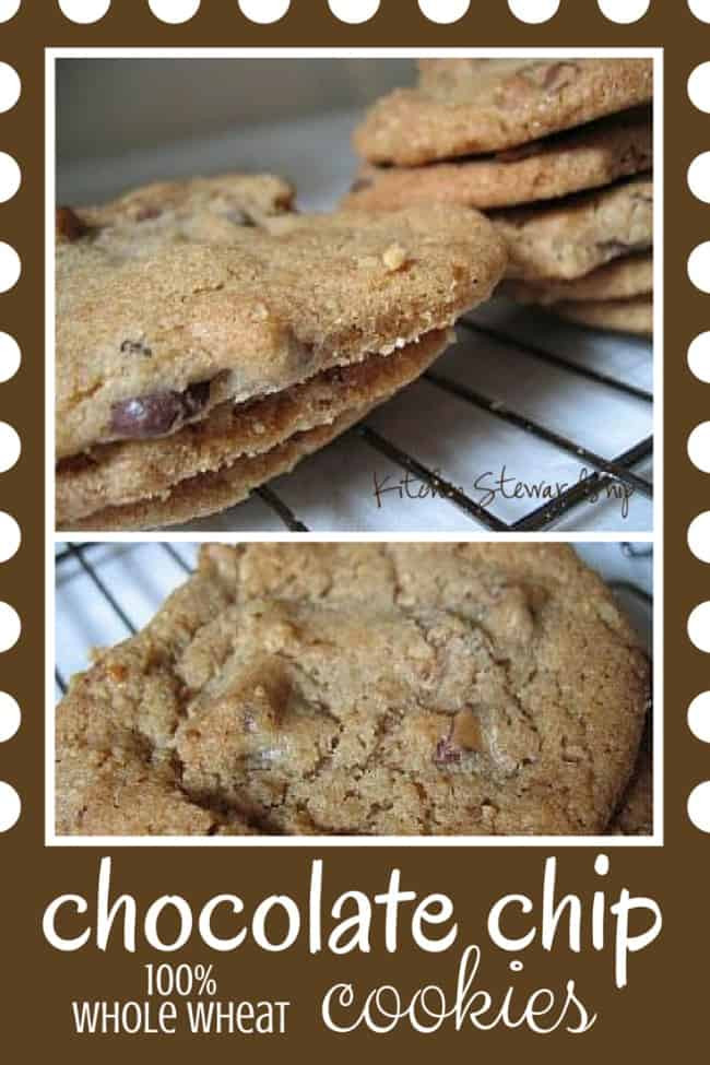 Healthy Whole Wheat Chocolate Chip Cookies
 Healthy Whole Wheat Chocolate Chip Cookie Recipe
