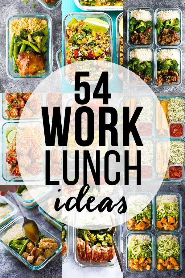 Healthy Work Lunches
 54 Healthy Lunch Ideas For Work