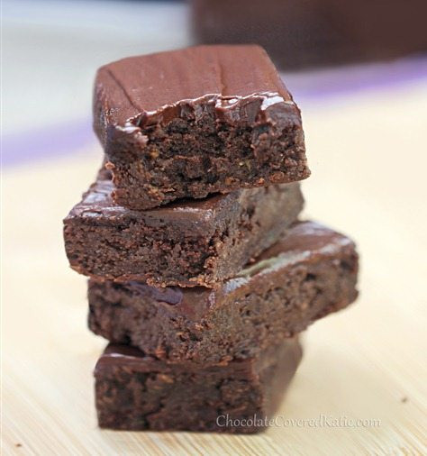 Healthy Zucchini Brownies
 Healthy Chocolate Fudge Zucchini Brownies