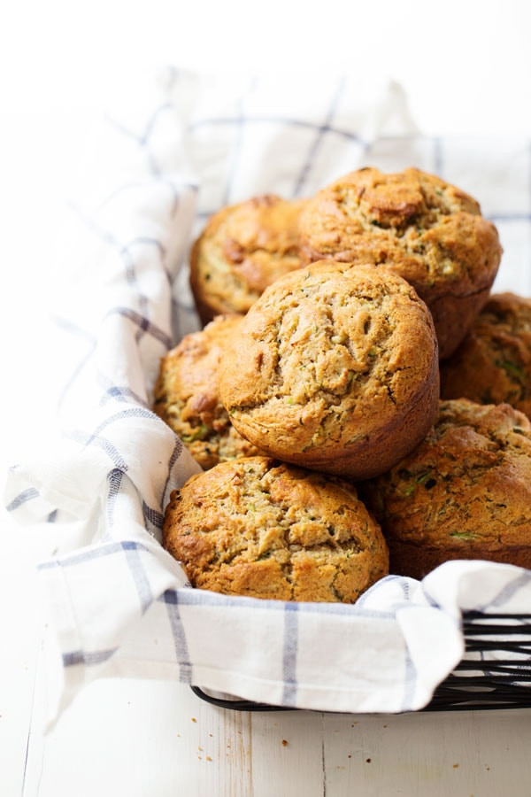 Healthy Zucchini Muffins
 Honey and Olive Oil Zucchini Muffins Recipe Pinch of Yum